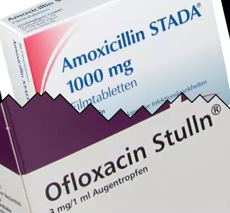 Amoxicillina contro Ofloxacina