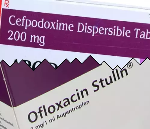 Cefpodossima contro Ofloxacina