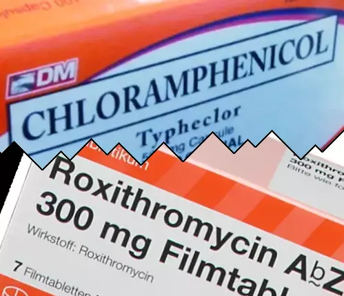 Cloramfenicolo contro Roxitromicina