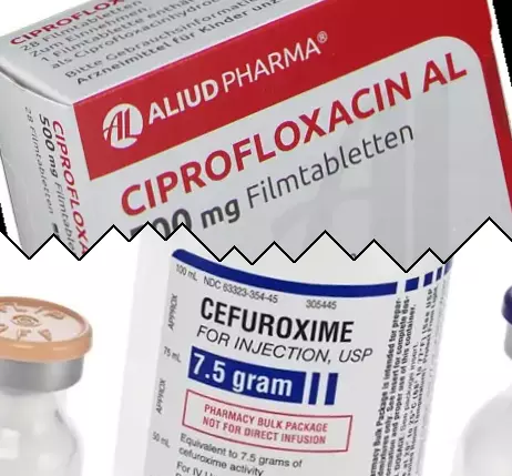 Ciprofloxacina contro Cefurossima