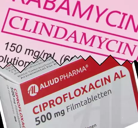 Clindamicina contro Ciprofloxacina