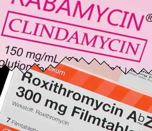 Clindamicina contro Roxitromicina