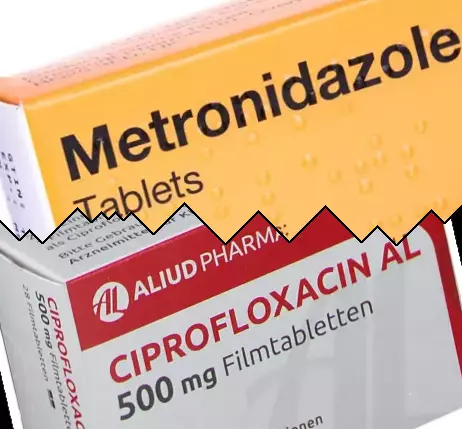 Metronidazolo contro Ciprofloxacina