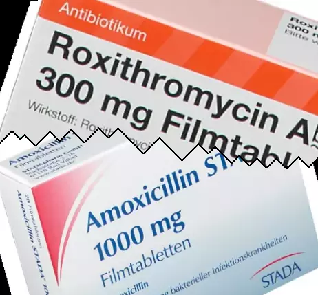 Roxitromicina contro Amoxicillina