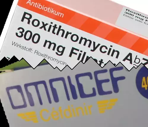Roxitromicina contro Omnicef