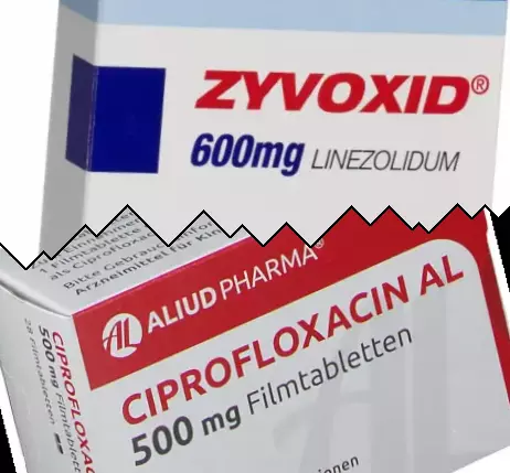 Zyvox contro Ciprofloxacina
